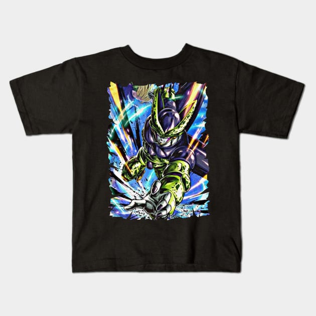 CELL MERCH VTG Kids T-Shirt by Kiecx Art